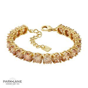Amber Glow Impression Bracelet